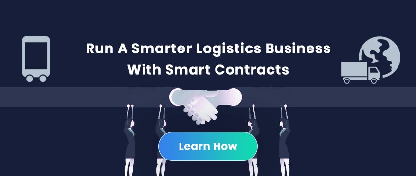 Smarter Contracts for Smarter Logistics
